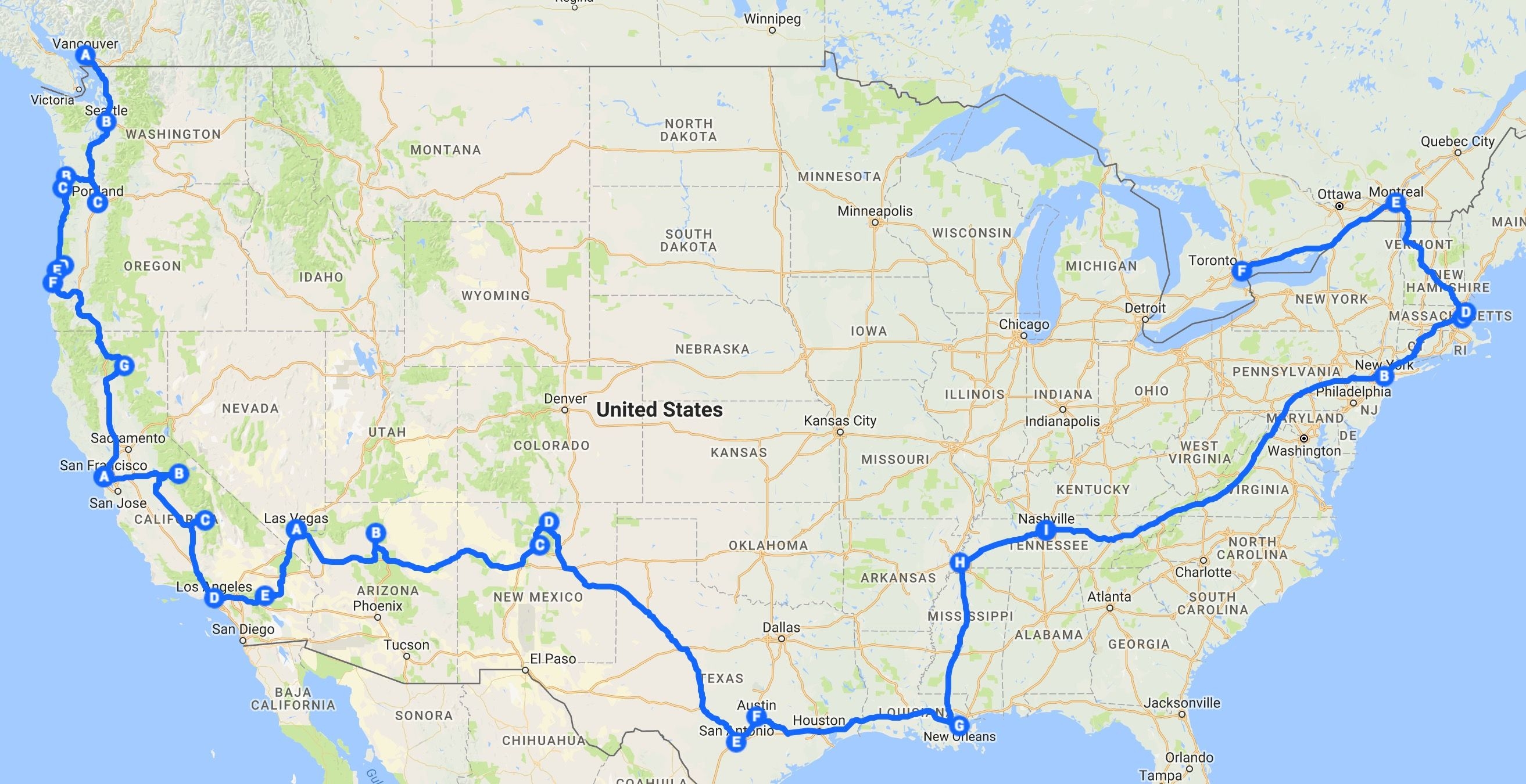US Road Trip
