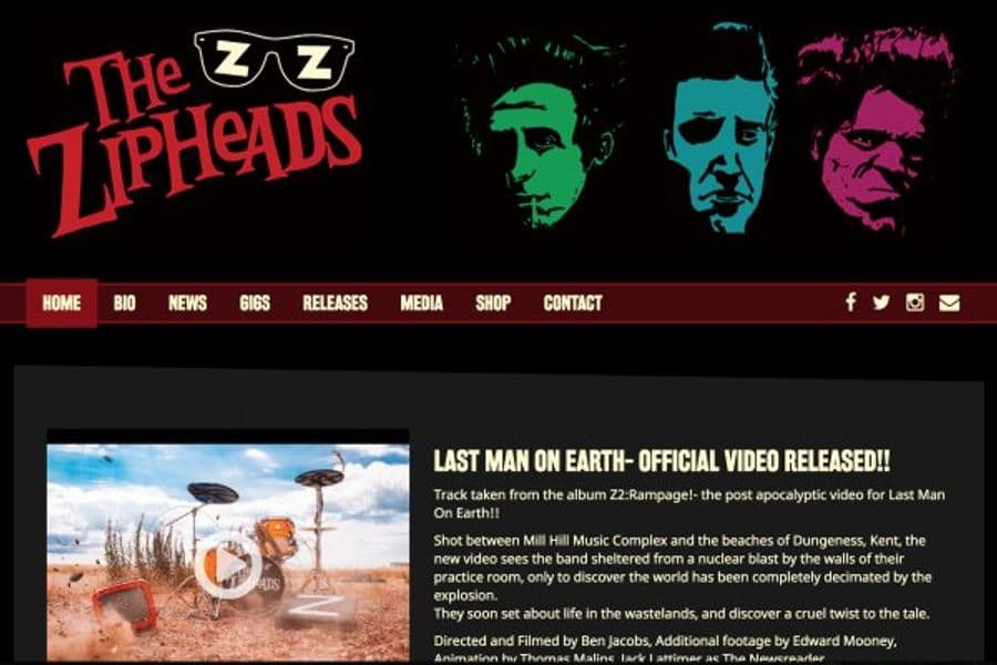 Zipheads Website