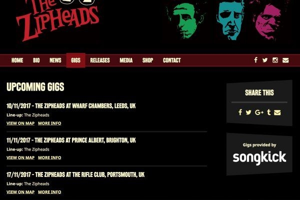 Zipheads Website