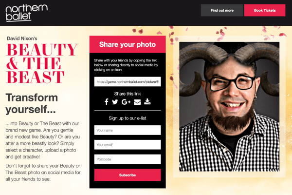 Northern Ballet - Webapp